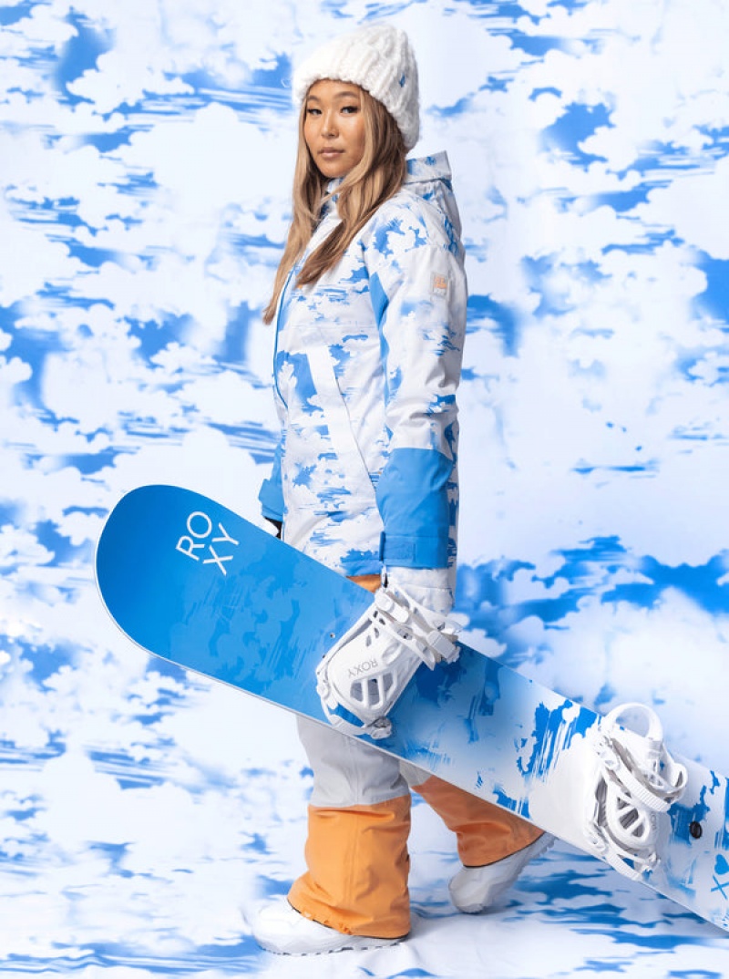 Roxy Chloe Kim Technical Snowboard Jackets | 31659-CLIS