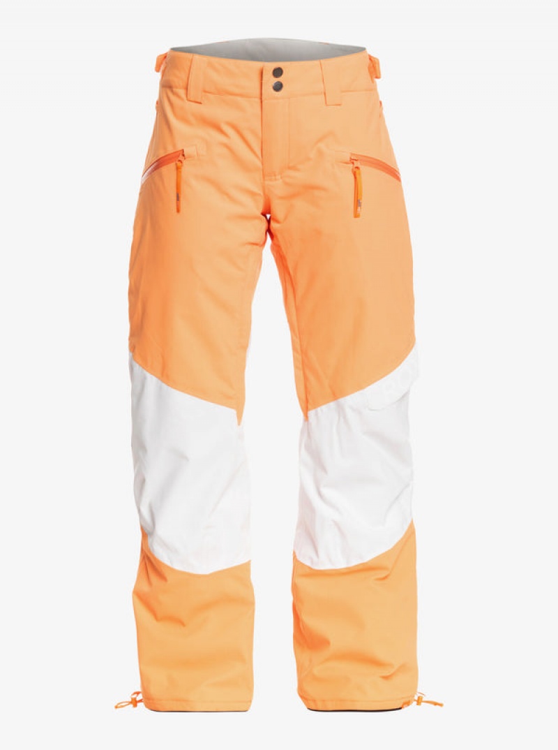 Roxy Chloe Kim Woodrose Technical Snowboard Pants | 18635-RFQT