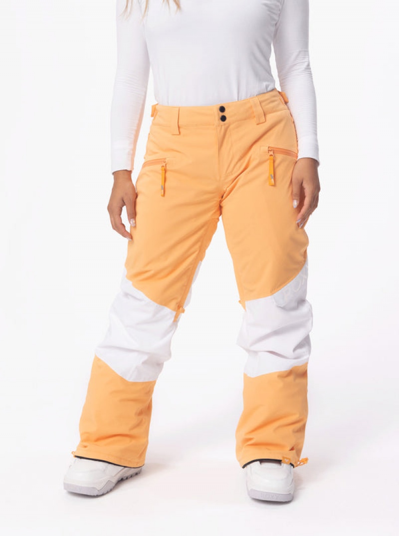 Roxy Chloe Kim Woodrose Technical Snowboard Pants | 18635-RFQT