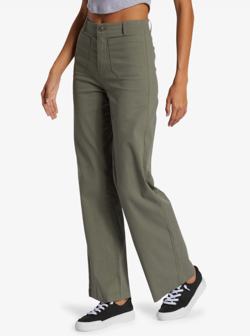 Roxy Coastal Cruiser Wide Leg Pants | 97361-BHNV