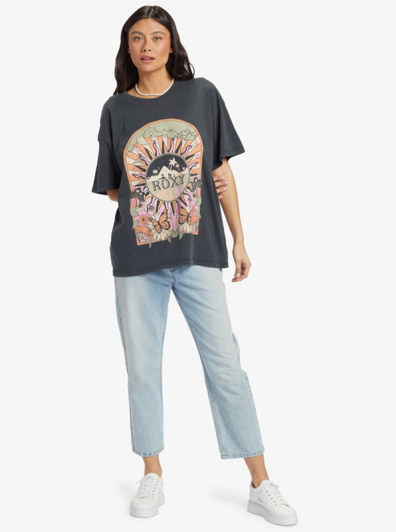 Roxy Cosmic Window T-shirts | 35498-NMCQ