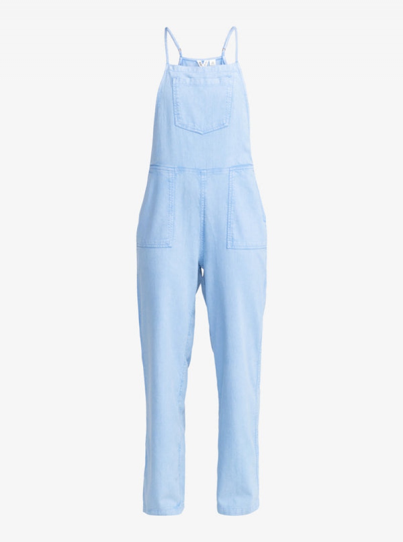 Roxy Crystal Coast Overalls Jumpsuits | 90832-JMLU