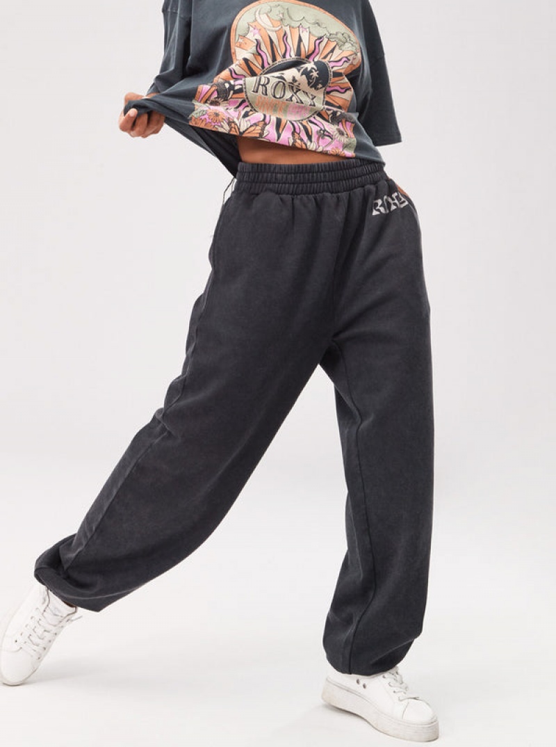 Roxy Day Off Fleece Track Pants | 92601-ZIFM