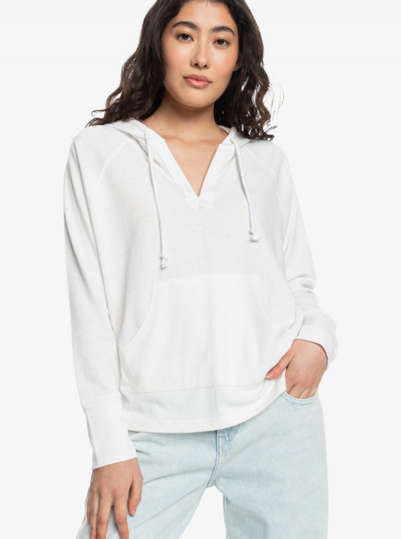 Roxy Destination Surf Long-Sleeve Hooded Hoodie | 68942-LSOE