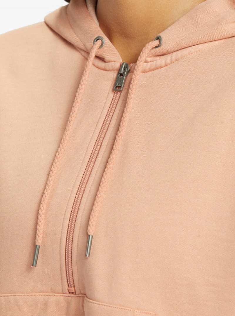 Roxy Drakes Cove Half-Zip Hoodie | 80612-SDZQ