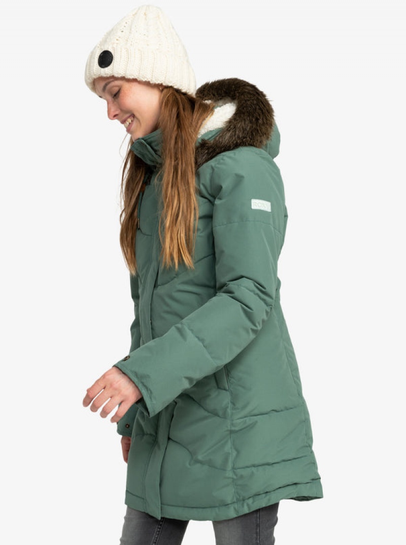 Roxy Ellie Longline Winter Jackets | 25308-FNBA