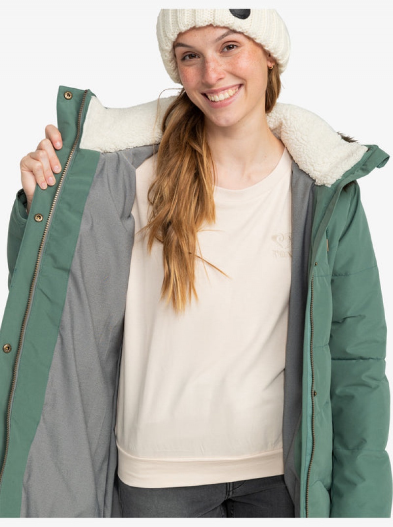 Roxy Ellie Longline Winter Jackets | 25308-FNBA