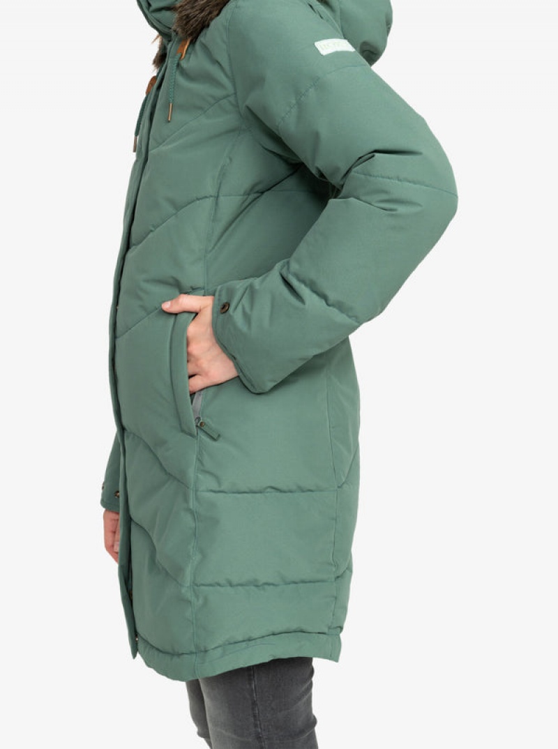 Roxy Ellie Longline Winter Jackets | 25308-FNBA