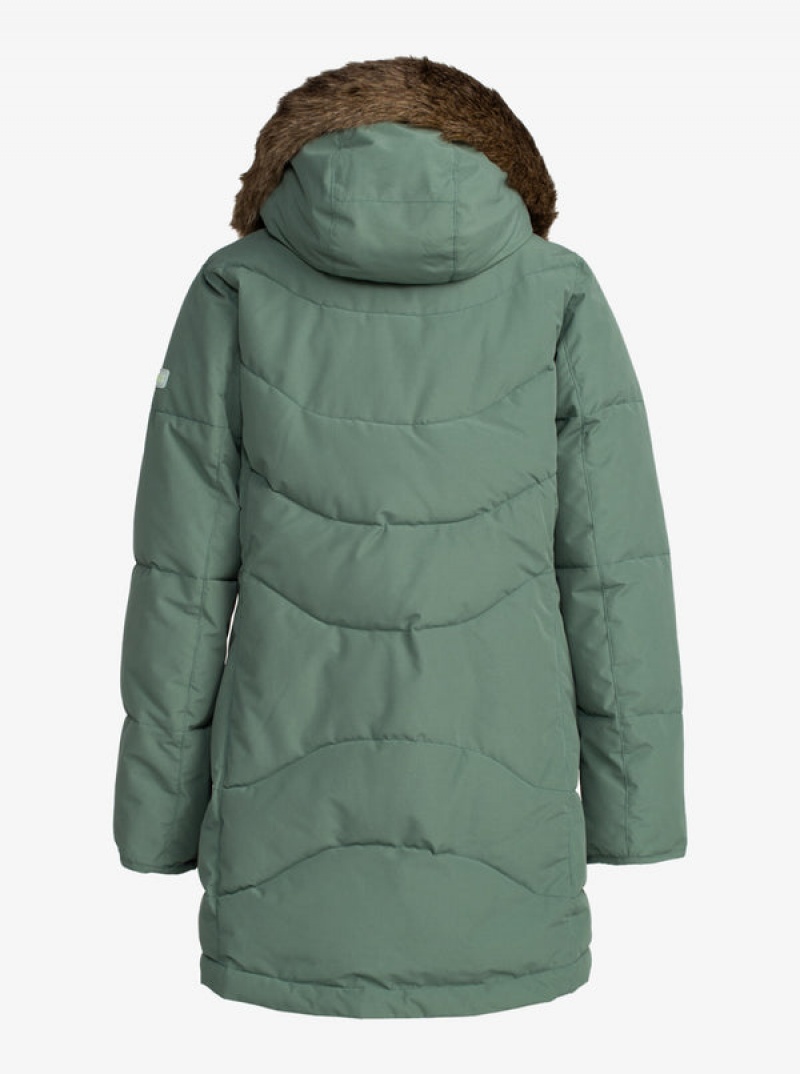 Roxy Ellie Longline Winter Jackets | 25308-FNBA