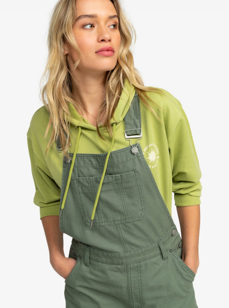 Roxy Eternal Change Overalls Jumpsuits | 80192-THFB