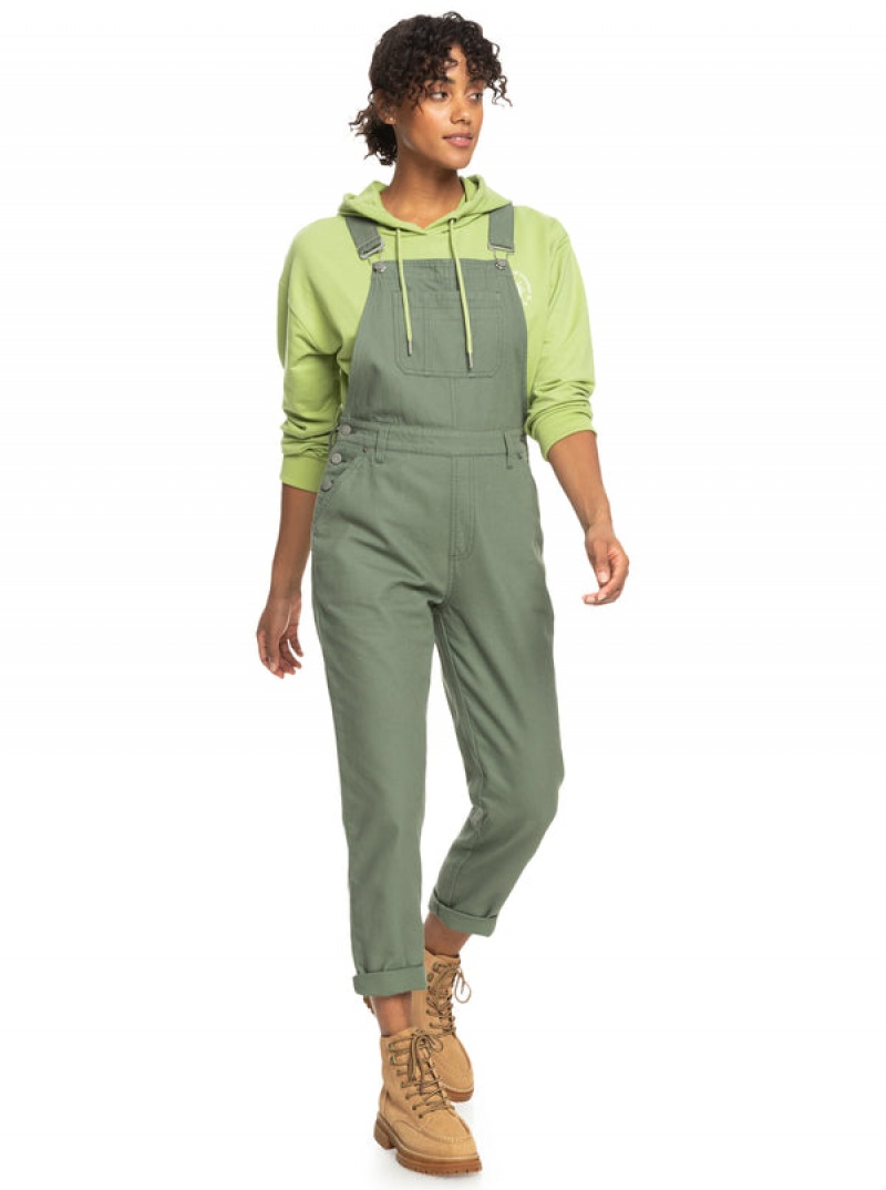 Roxy Eternal Change Overalls Jumpsuits | 80192-THFB