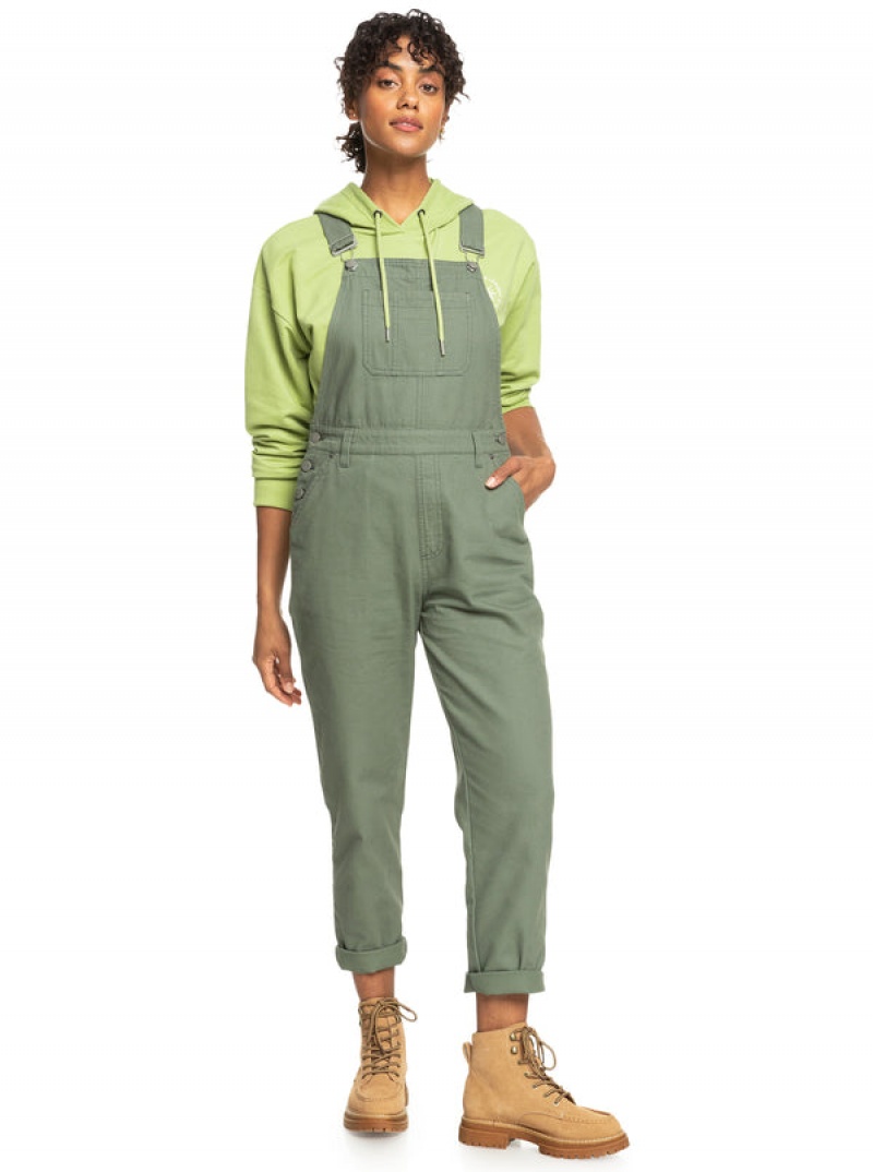 Roxy Eternal Change Overalls Jumpsuits | 80192-THFB