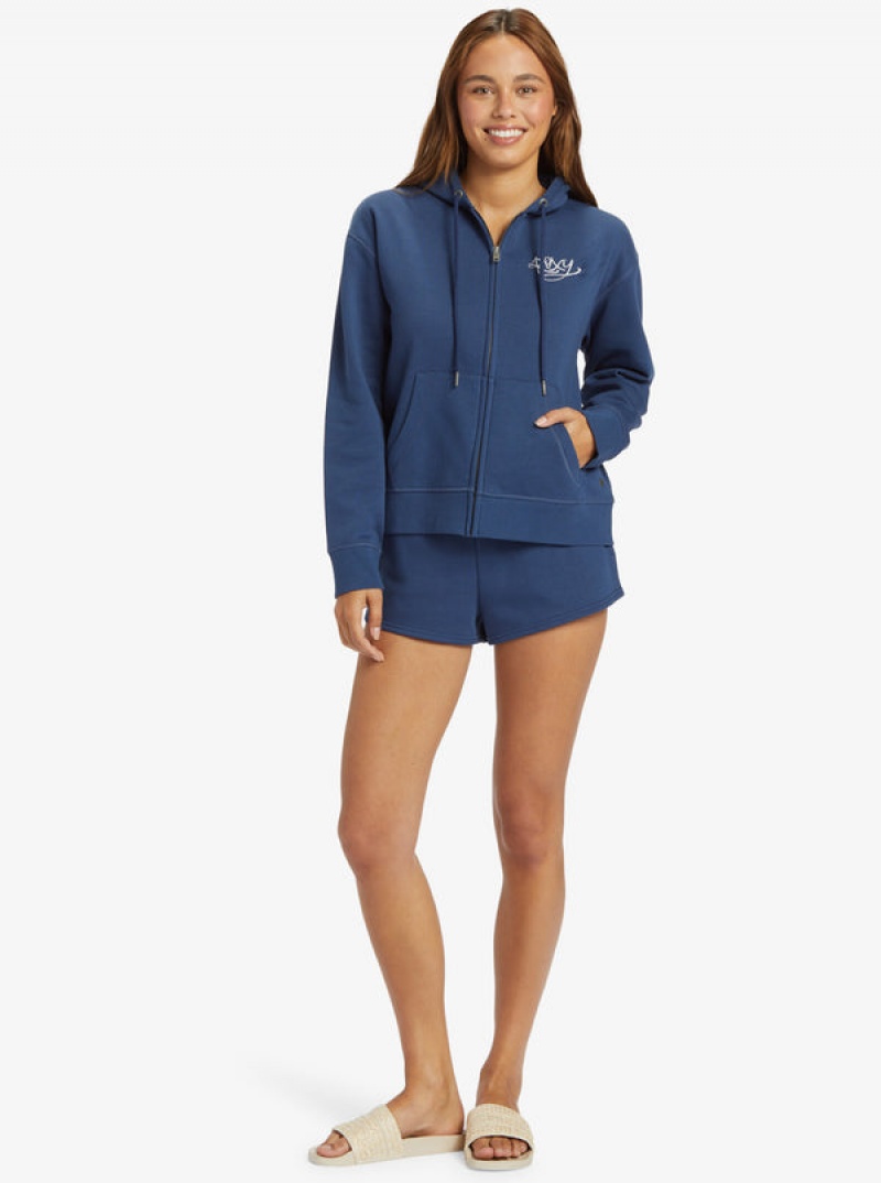 Roxy Evening Hike Zip-Up Hoodie | 86709-JSWR