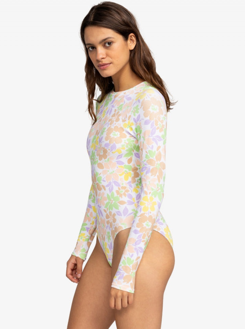 Roxy Fashion Long Sleeve 2 Swimsuits | 74658-DTHB