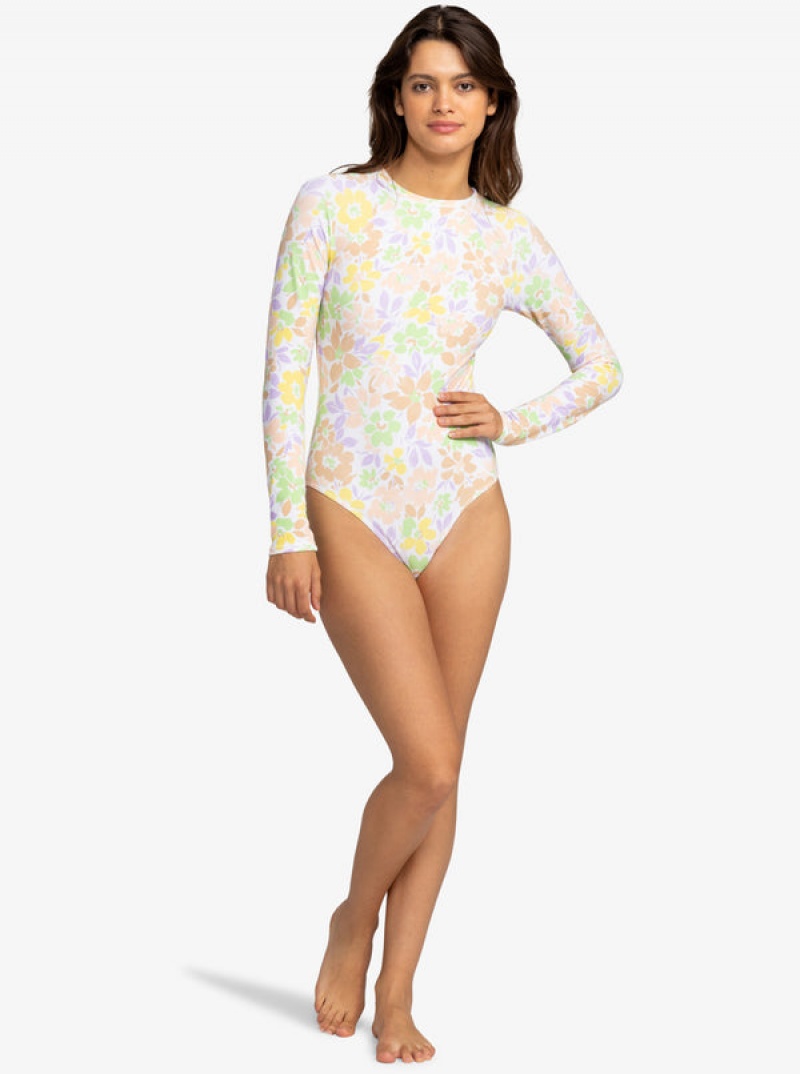 Roxy Fashion Long Sleeve 2 Swimsuits | 74658-DTHB