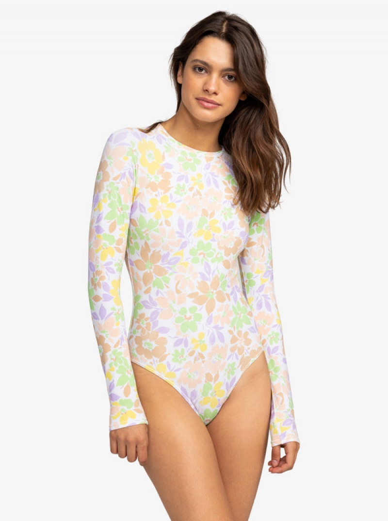 Roxy Fashion Long Sleeve 2 Swimsuits | 74658-DTHB