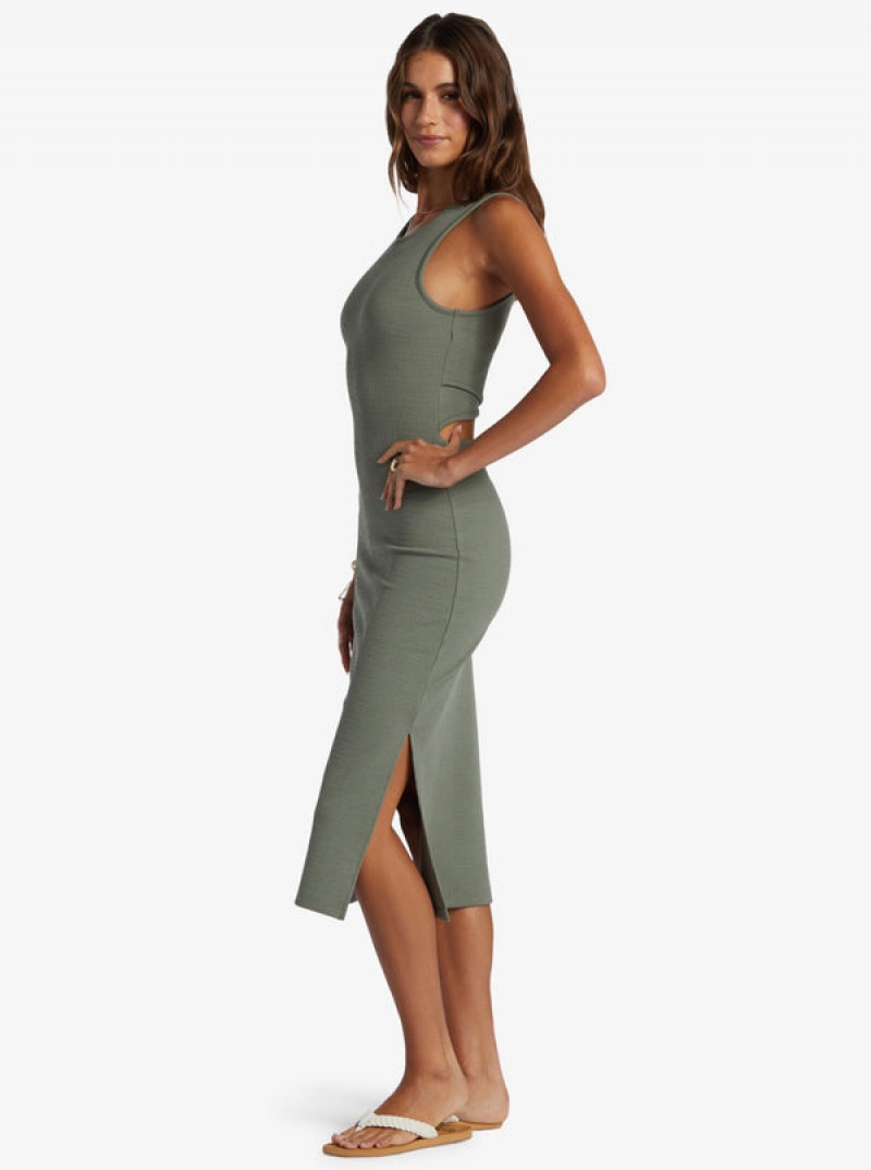 Roxy Good Keepsake Midi Dress | 34862-AEGT