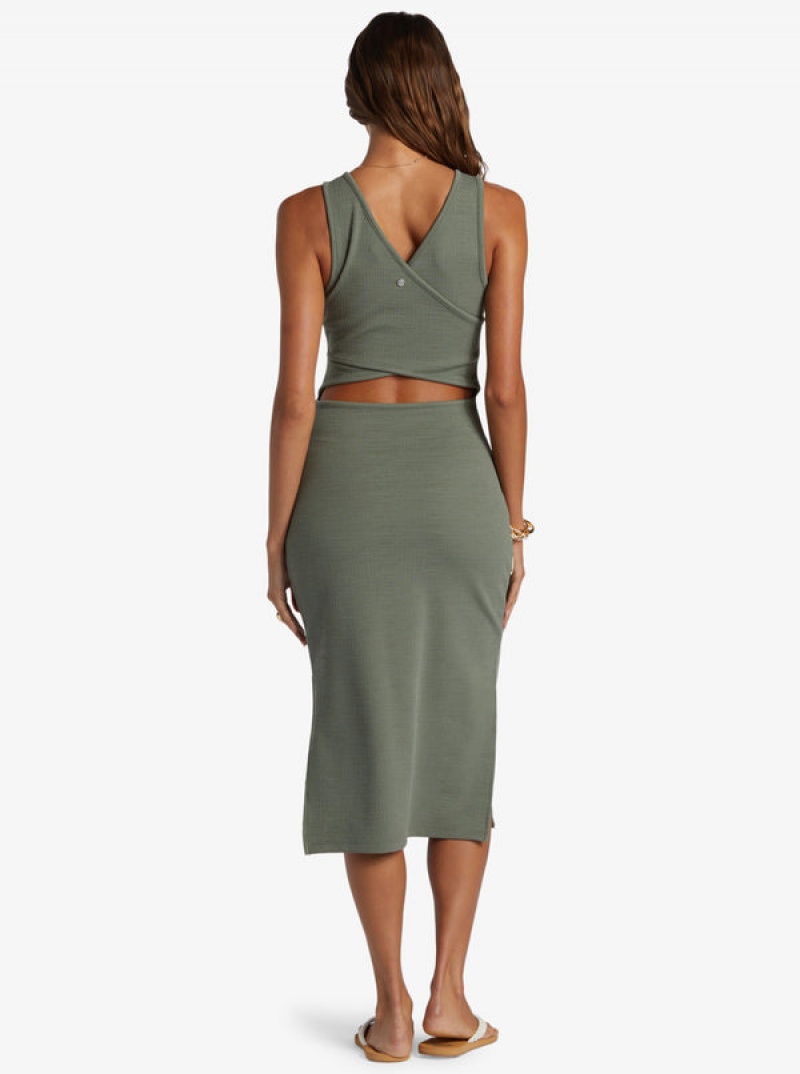 Roxy Good Keepsake Midi Dress | 34862-AEGT