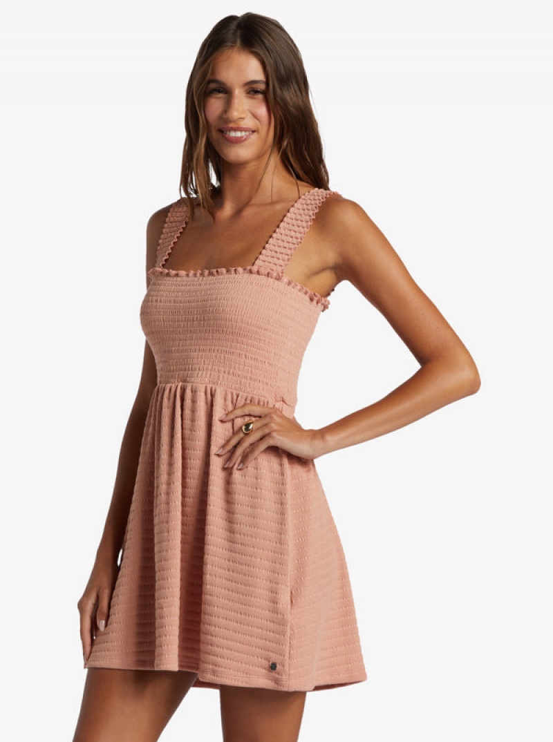 Roxy Hanging 10 Off-The-Shoulder Dress | 41872-HFES