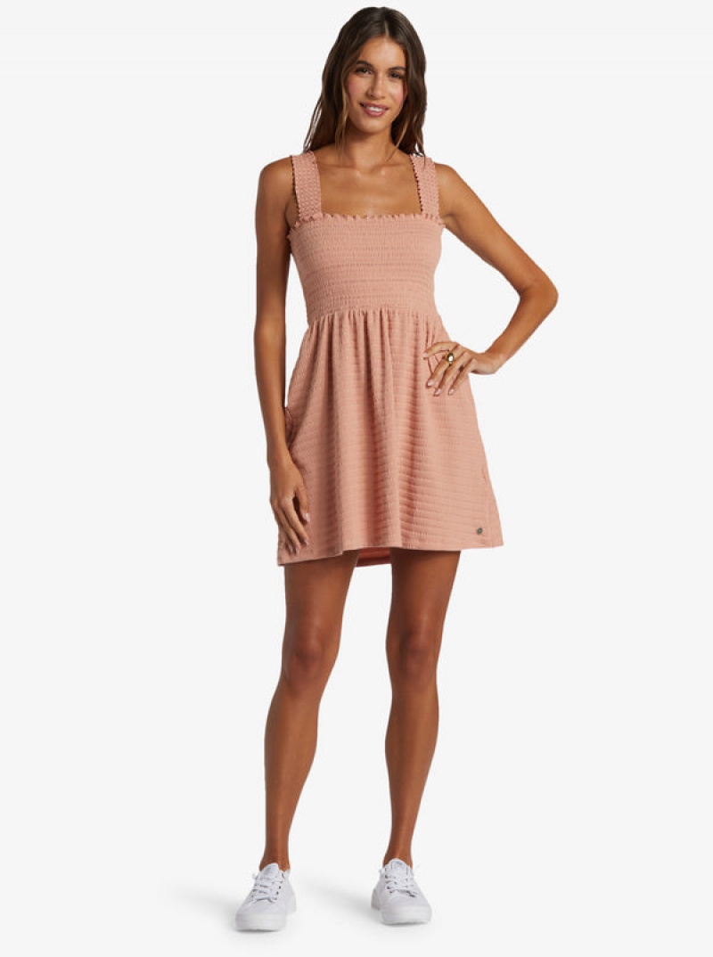 Roxy Hanging 10 Off-The-Shoulder Dress | 41872-HFES