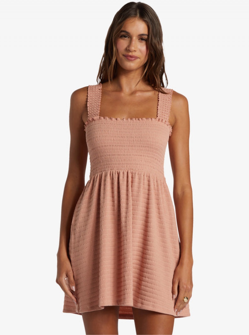 Roxy Hanging 10 Off-The-Shoulder Dress | 41872-HFES