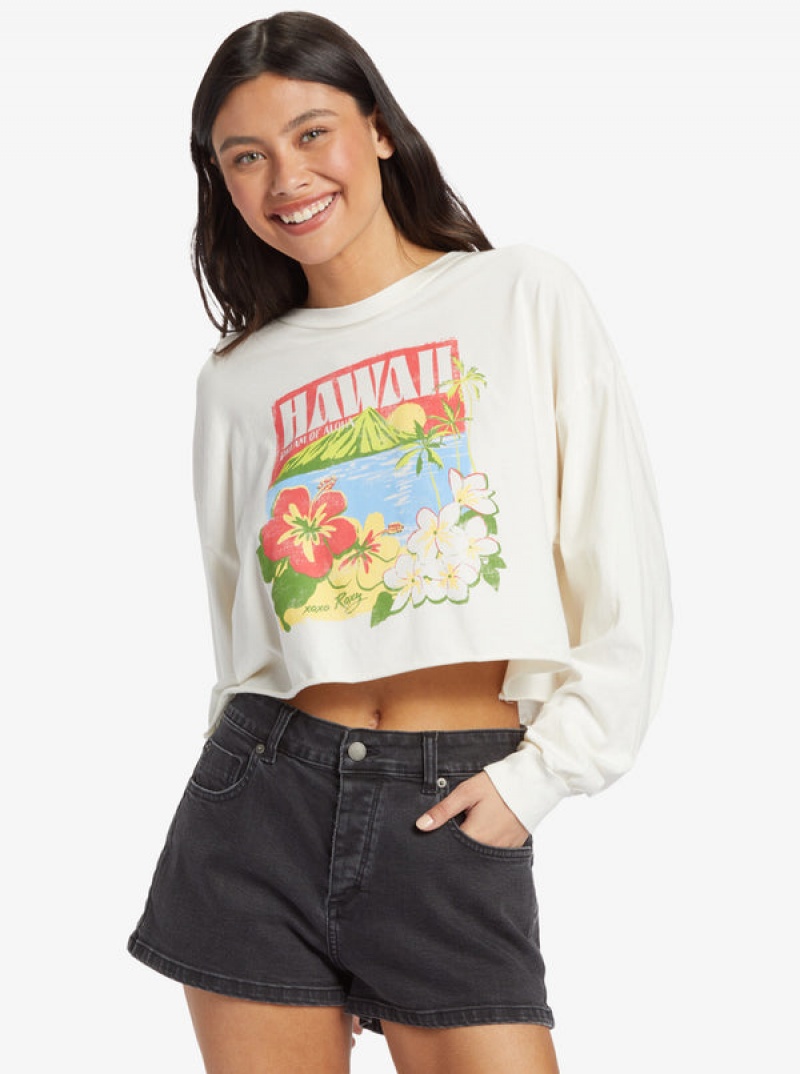 Roxy Hawaiian Vacay Olsc T-shirts | 01693-MCOJ