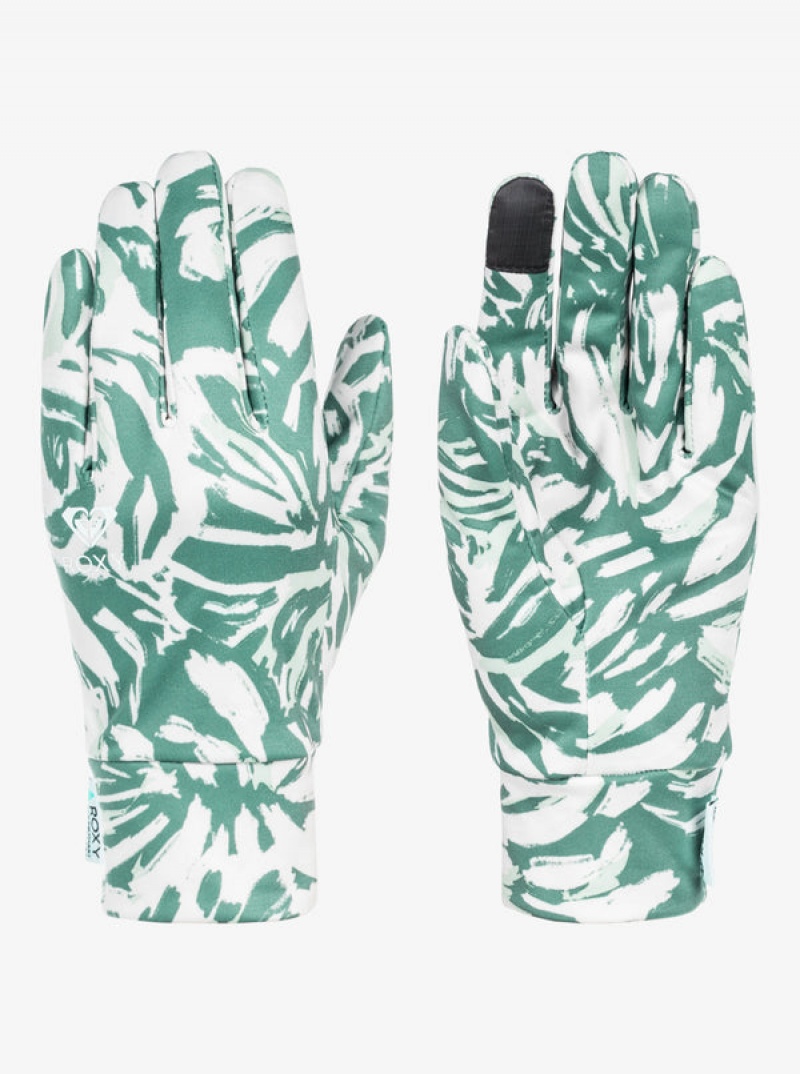 Roxy Hydrosmartboard/Ski Glove Liner Gloves | 36907-NFKQ