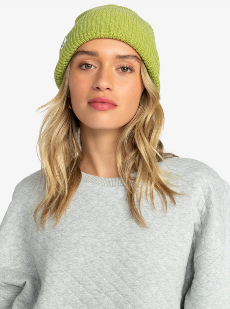 Roxy Island Fox Beanies | 53219-CEFY