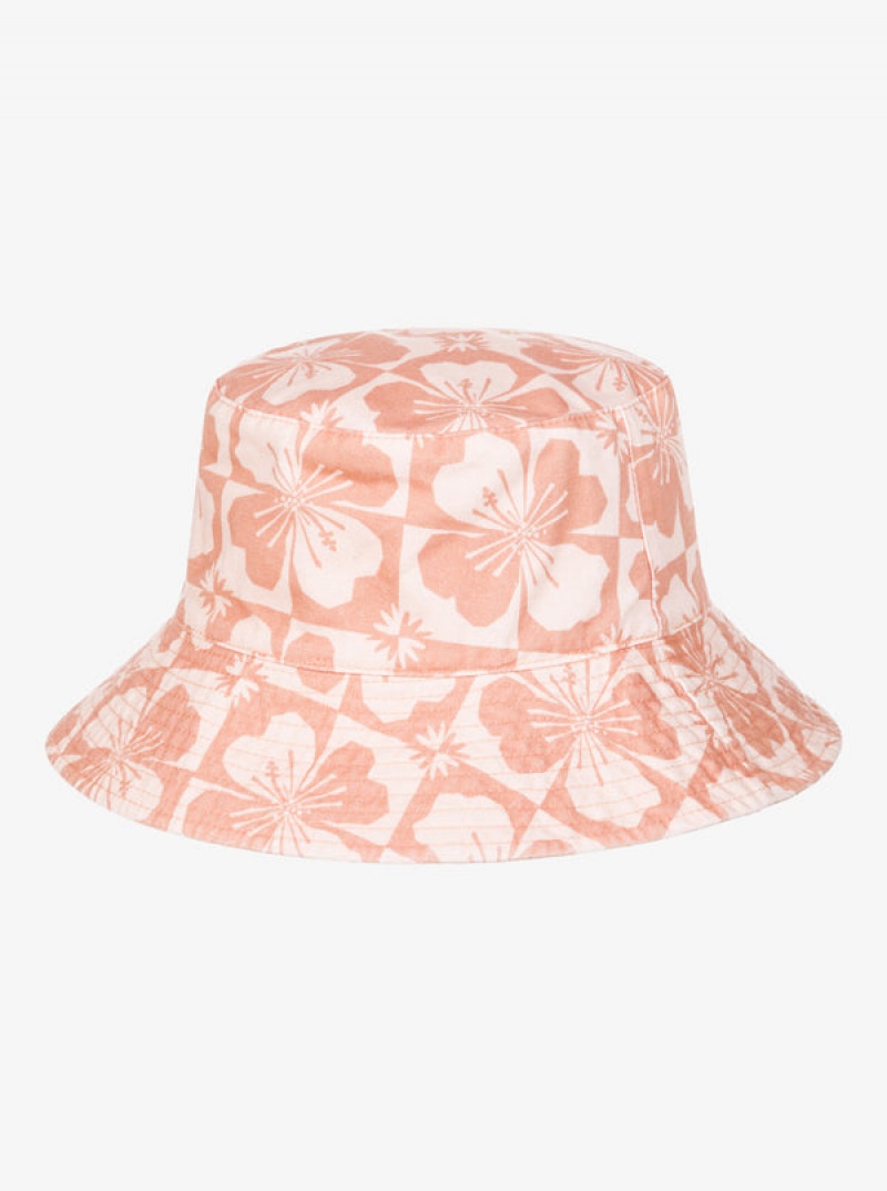 Roxy Jasmine Paradise Reversible Bucket Hats | 90854-ATUB