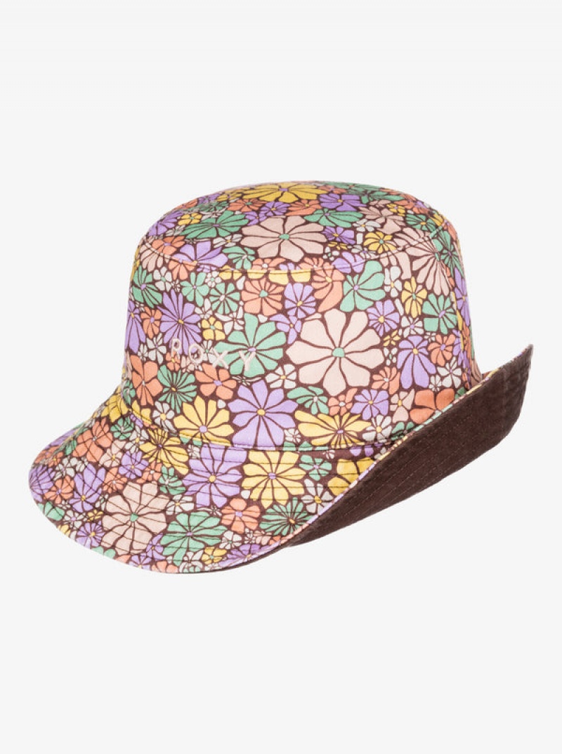 Roxy Jasmine Paradise Reversible Sun Hats | 48960-AZKT