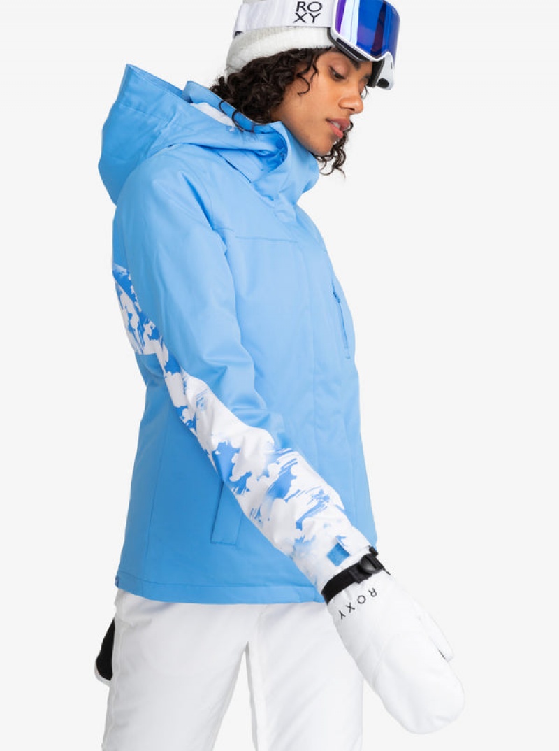 Roxy Jetty Block Technical Snowboard Jackets | 15680-QHGO