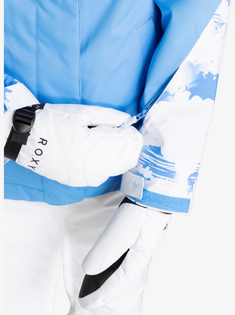 Roxy Jetty Block Technical Snowboard Jackets | 15680-QHGO