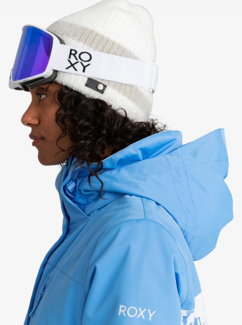 Roxy Jetty Block Technical Snowboard Jackets | 15680-QHGO