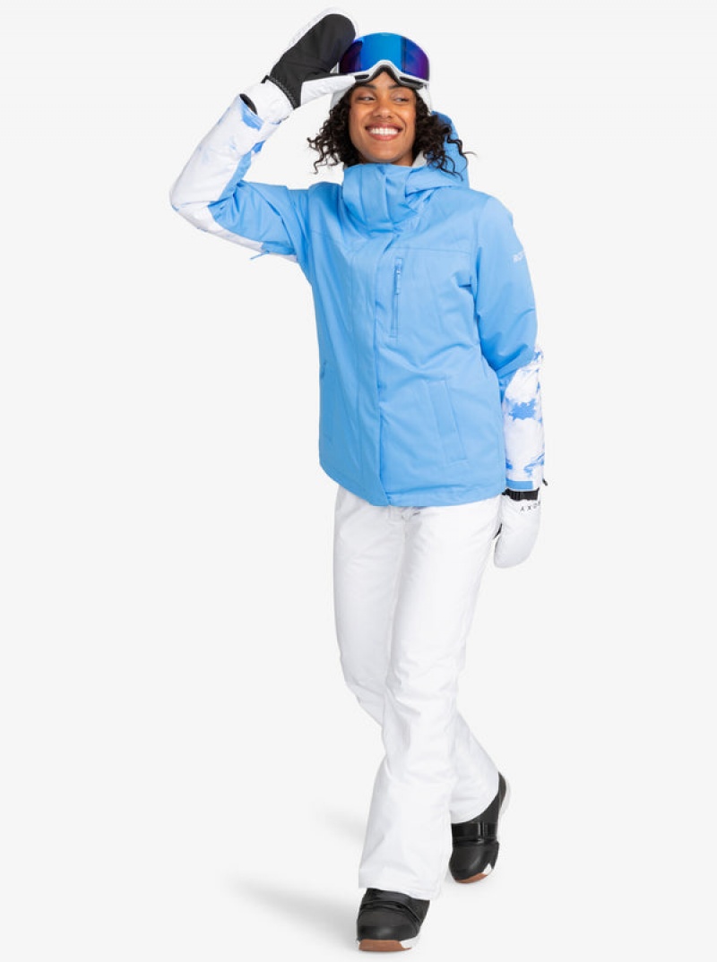 Roxy Jetty Block Technical Snowboard Jackets | 15680-QHGO