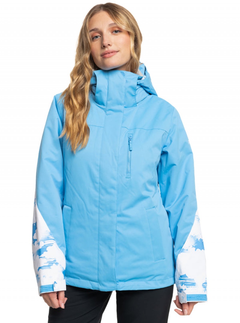 Roxy Jetty Block Technical Snowboard Jackets | 15680-QHGO