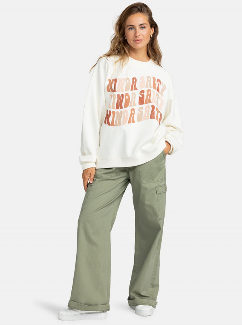 Roxy Lineup Oversized Hoodie | 97432-AXBN