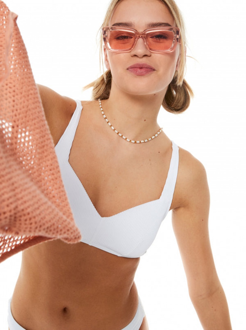 Roxy Love The Sun Ray Bikini Tops | 46203-UBAK