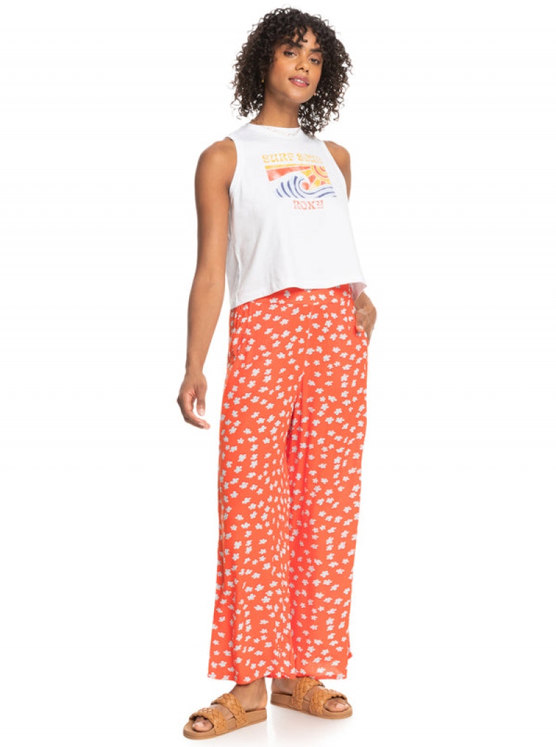 Roxy Midnight New Avenue Wide Leg Pants | 17350-TDFI