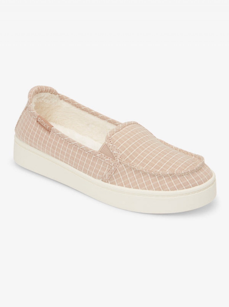 Roxy Minnow Plus Fur Sneakers | 64390-KSAW