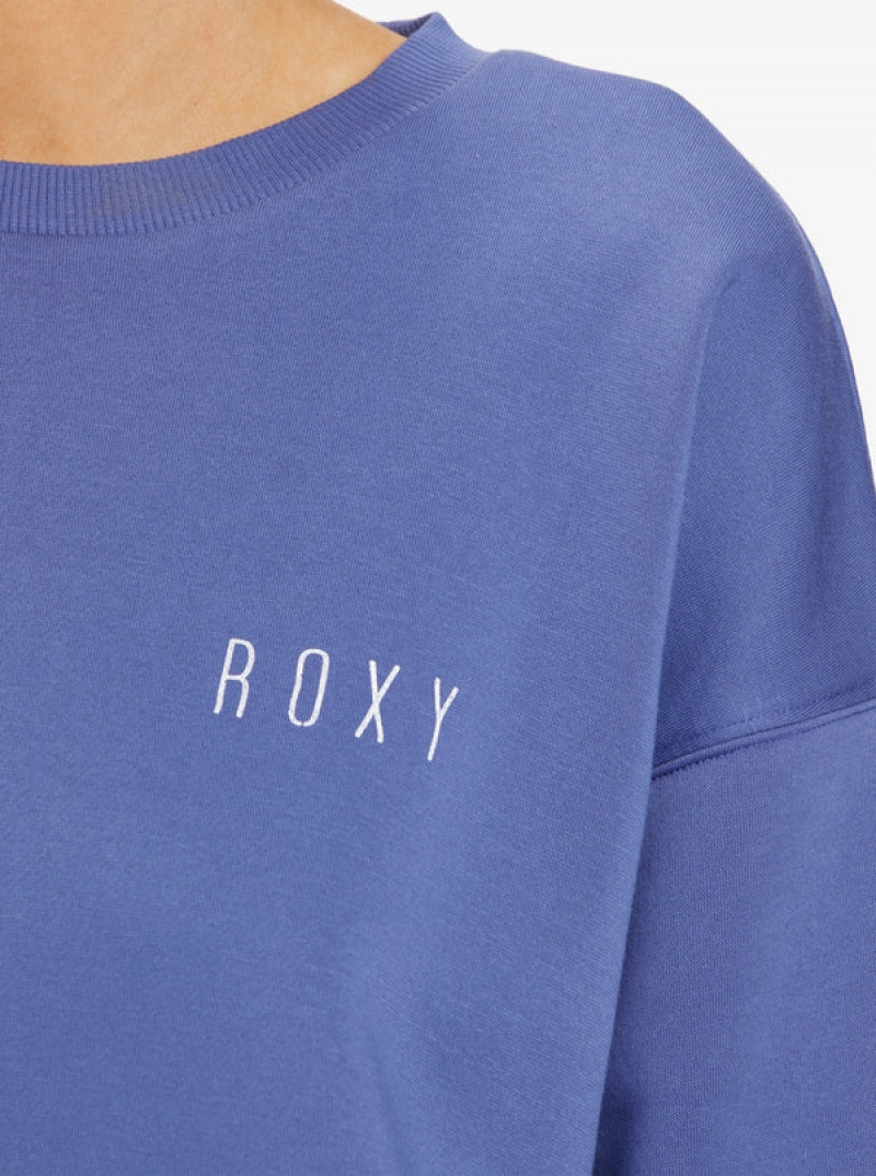 Roxy Morning Hike Crew Neck Hoodie | 32169-GXOS