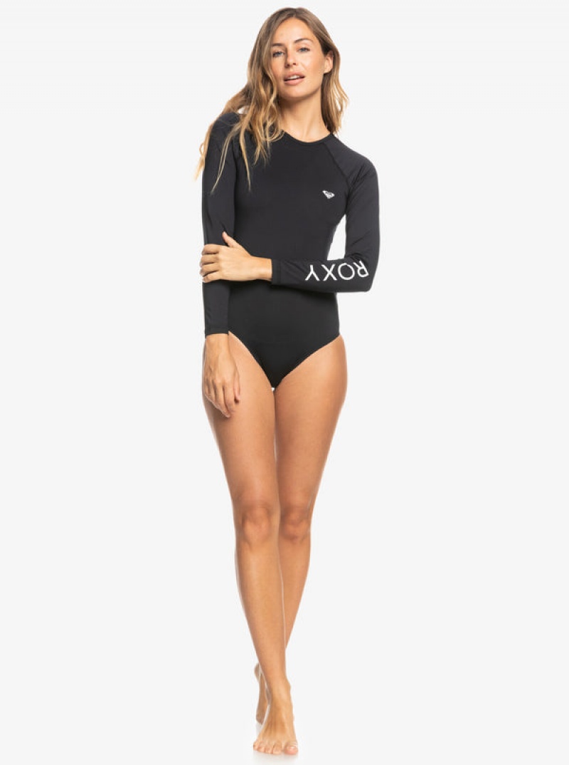 Roxy New Essentials Long Sleeve One-Piece Swimsuits | 36428-XZYC