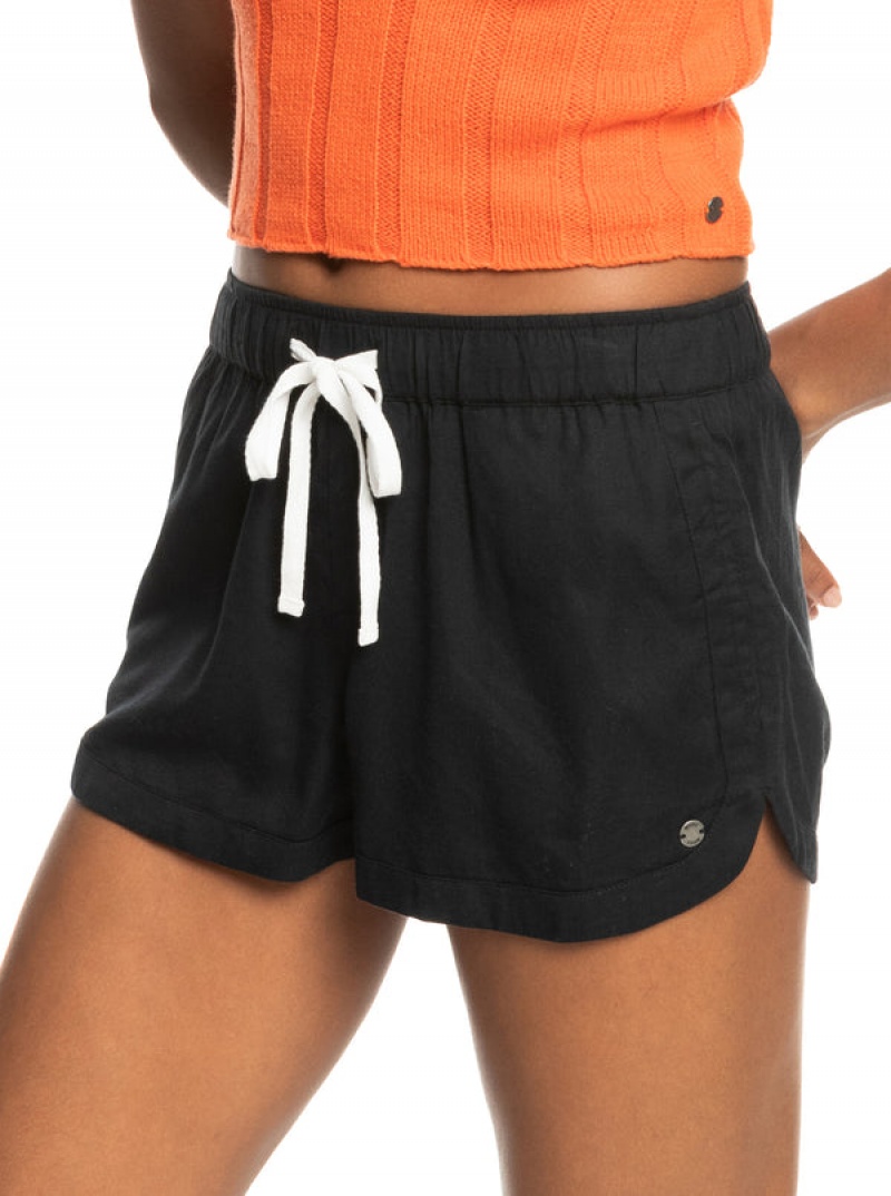 Roxy New Impossible Love Elastic Waist Shorts | 34265-YTVO