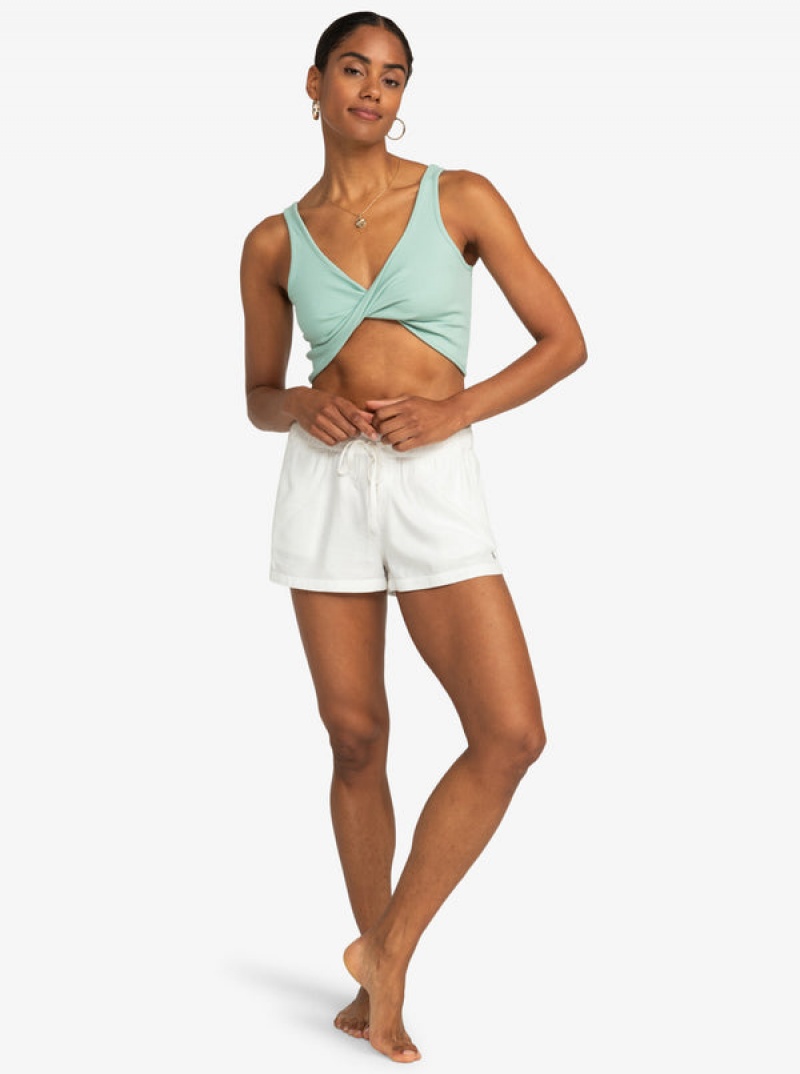 Roxy New Impossible Love Elastic Waist Shorts | 21387-QCLJ