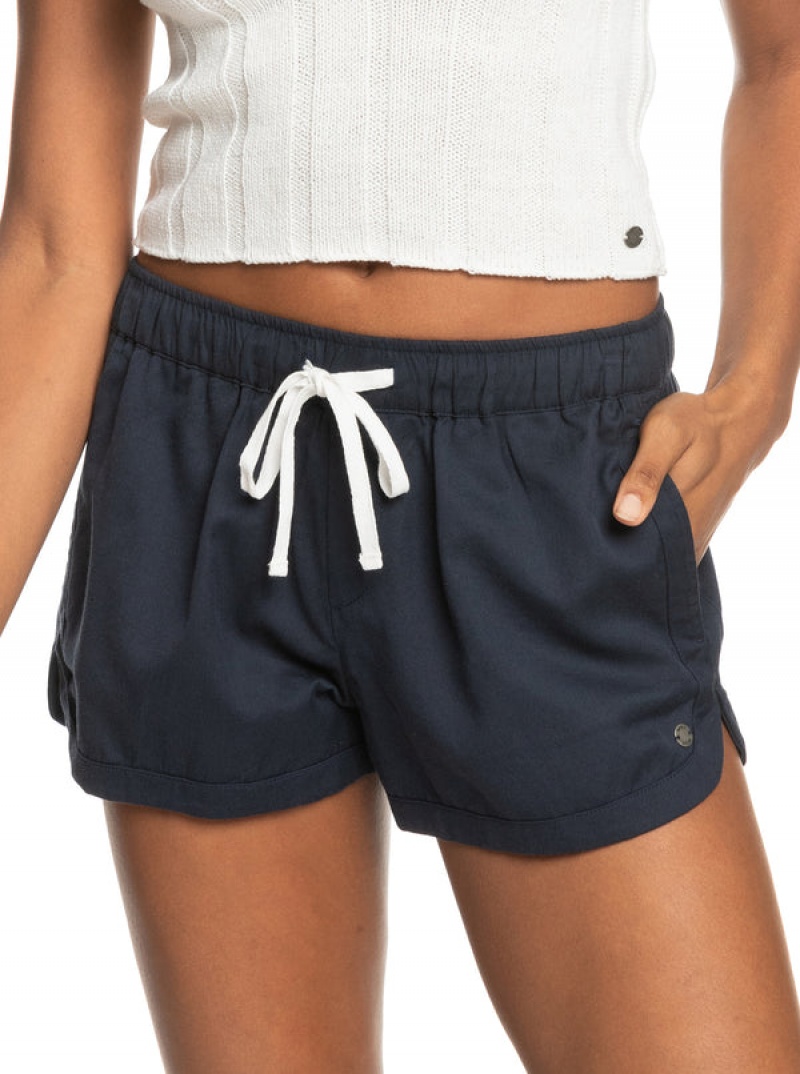 Roxy New Impossible Love Elastic Waist Shorts | 17504-EODM