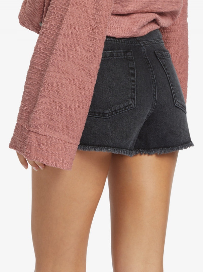 Roxy New Swell Denim Shorts | 14538-DEXY