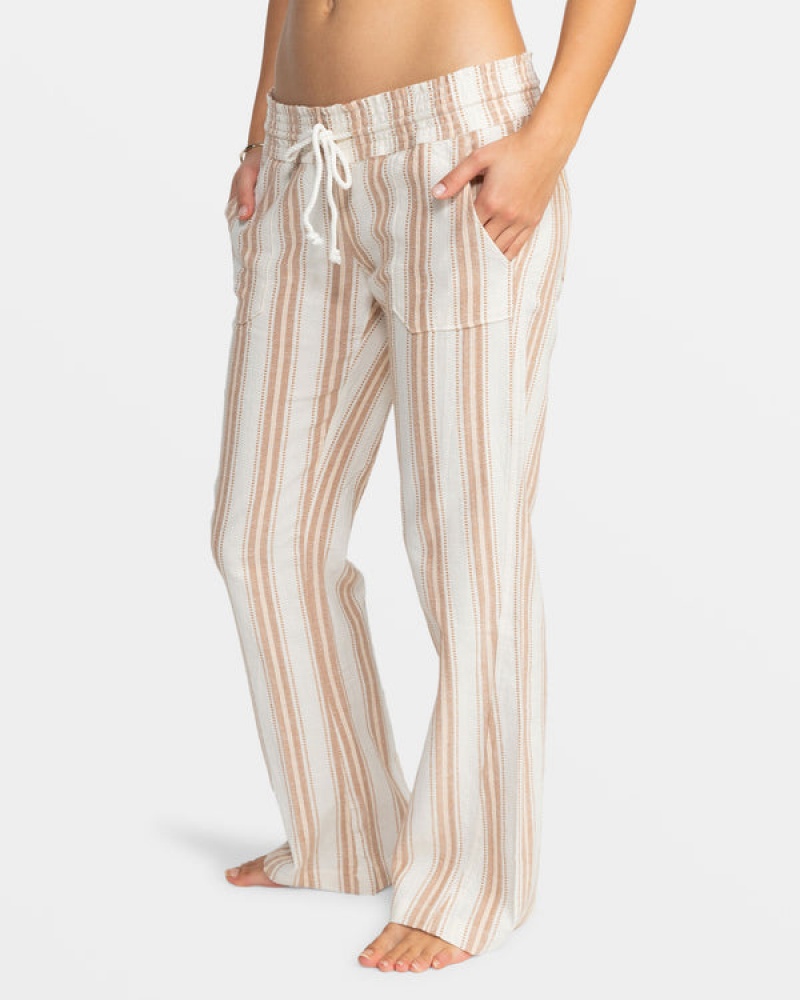 Roxy Oceanside Beach Flared Beach Pants | 01925-IYDO