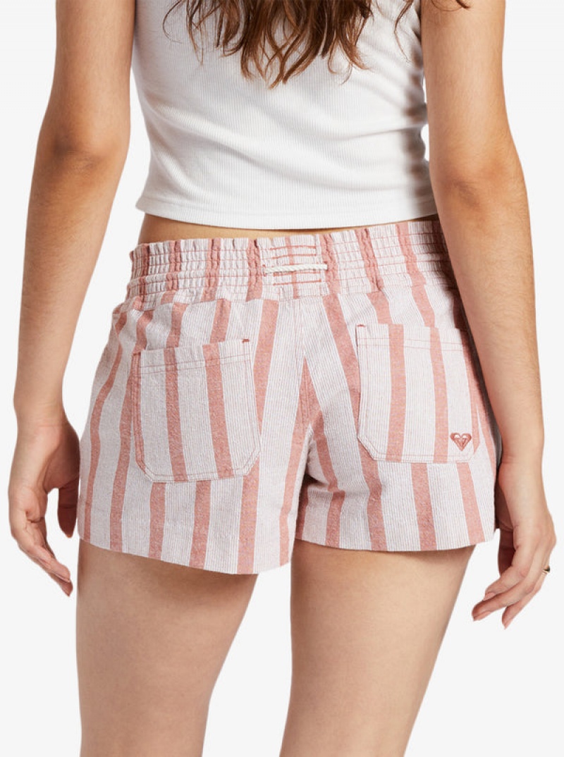 Roxy Oceanside Elastic Waist Shorts | 36905-MQRC