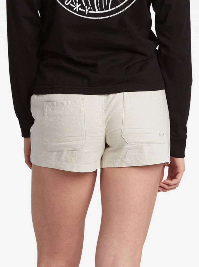 Roxy Oceanside Elastic Waist Shorts | 39541-WTMV