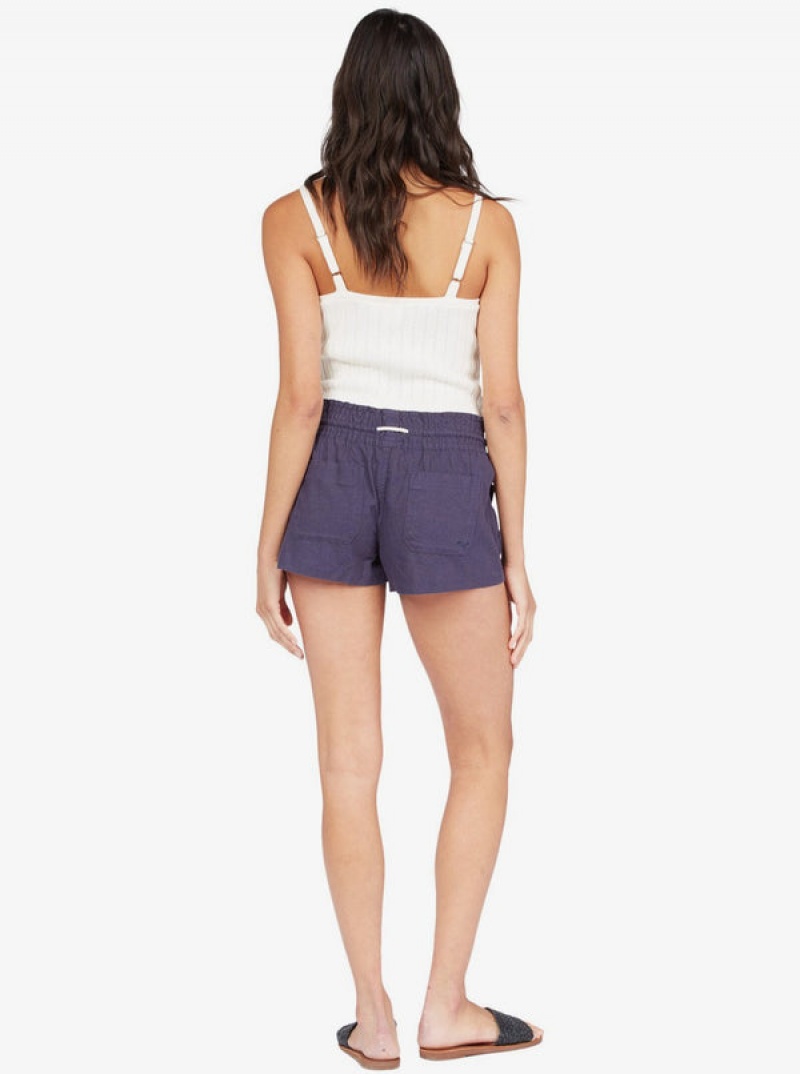 Roxy Oceanside Elastic Waist Shorts | 51038-OGZW