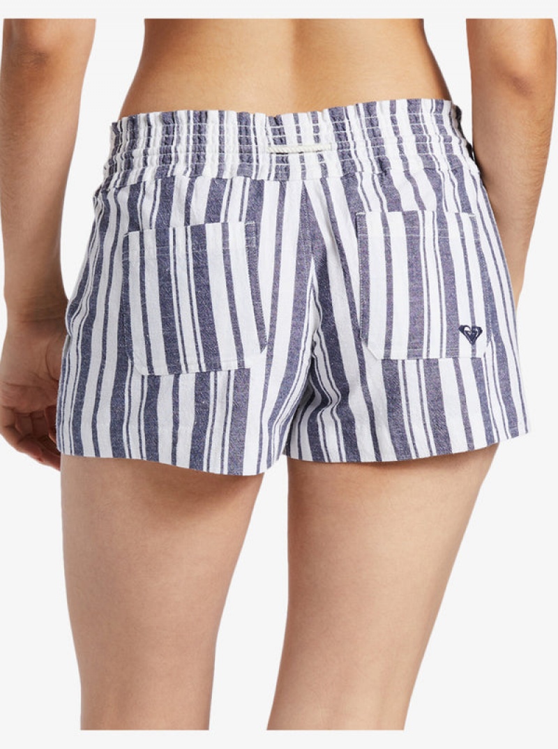 Roxy Oceanside Elastic Waist Shorts | 62135-LGDP